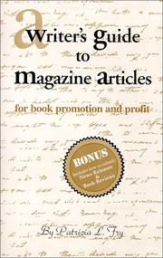 Cover of: A Writer's Guide to Magazine Articles for Book Promotion and Profit