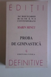 Cover of: Proba de gimnastică