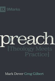 Cover of: Preach by Mark Dever