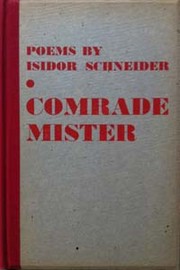 Cover of: Comrade: mister