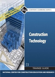 Cover of: Construction Technology: trainee guide