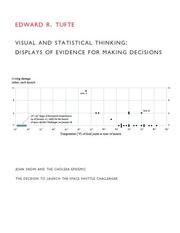 Cover of: Visual & Statistical Thinking by Edward R. Tufte