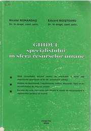 Cover of: Ghidul specialistului în sfera resurselor umane
