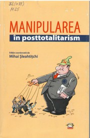 Cover of: manipularea în posttotalitarism