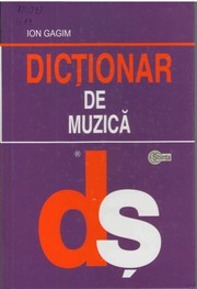 Cover of: Dicţionar de muzică