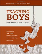 Cover of: Teaching Boys who Struggle in School | 