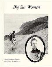 Cover of: Big Sur Women