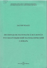 Cover of: Dicţionar de matematică rus-român