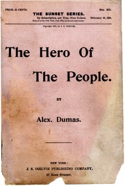 Cover of: The Hero of the People by Alexandre Dumas