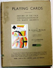 Playing Cards by Sir William Gurney Benham