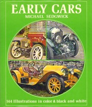 Cover of: Early Cars