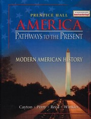 Cover of: America: Pathways to the Present by 
