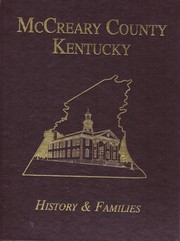 Cover of: McCreary County Kentucky  History and Families by 