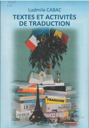 Textes et activites de traduction by Ludmila Cabac