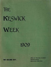 Cover of: The Keswick Week 1909