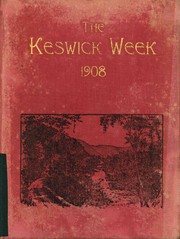Cover of: The Keswick Week 1908