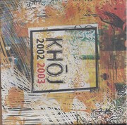 KHOJ 2002-2003 catalogue by Pooja Sood