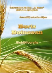 Cover of: Boris Boincean : Biobibliografie