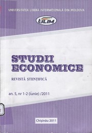 Cover of: Studii Economice: An. V, nr. 1-2 / 2011 by 