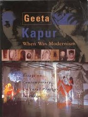 When was modernism by Geeta Kapur