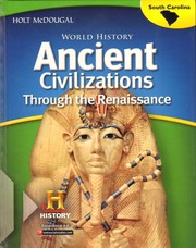 Cover of: World History: ancient civilizations through the Renaissance