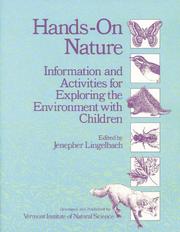Cover of: Hands-On Nature: Information and Activities for Exploring the Environment With Children