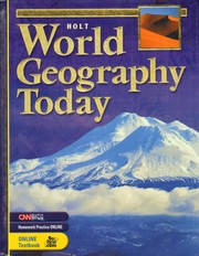 Cover of: World Geography Today | Robert J. Sager