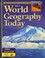 Cover of: World Geography Today