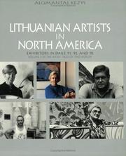 Cover of: Lithuanian Artists in North America (Faces of Two Worlds Series, Volume 2)