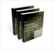 Cover of: Homer Encyclopedia by 