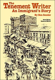 The Tenement Writer by Ben Sonder, Alex Haley, Meryl Rosner