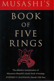 Cover of: Musashi's Book of Five Rings by 