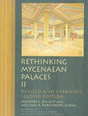 Cover of: Rethinking Mycenaean Palaces II