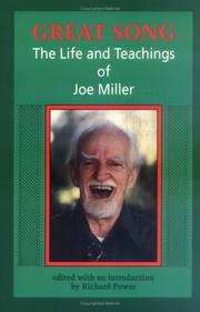 Cover of: Great song by Miller, Joe