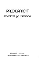 Cover of: Predicament by Ronald Hugh Morrieson