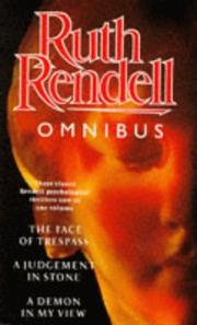 Cover of: Ruth Rendell Omnibus by Ruth Rendell