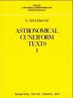 Cover of: Astronomical Cuneiform Texts by O. Neugebauer