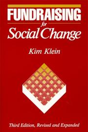 Fundraising for social change by Kim Klein