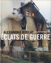 Cover of: Éclats de guerre