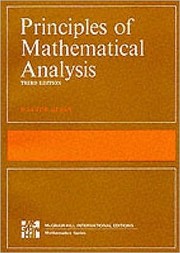 Cover of: Principles of mathematical analysis | Walter Rudin