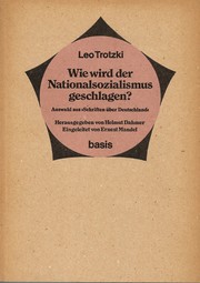 Wie wird der Nationalsozialismus geschlagen?  [Von] Leo Trotzki