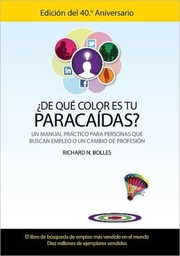 Cover of: ¿De qué color es tu paracaídas? by 