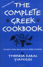 Cover of: The Complete Greek Cookbook  by Theresa Karas Yianilos