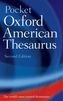 Cover of: Pocket Oxford American Thesaurus by OUP