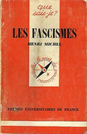 Cover of: Les Fascismes by 