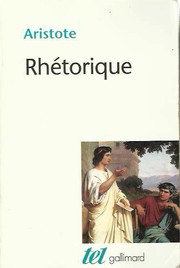 Cover of: Rhétorique by 