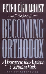 Cover of: Becoming Orthodox by Gillquist, Peter E.