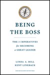 Cover of: Being the boss by Linda A. Hill