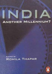 Cover of: India: Another Millennium?