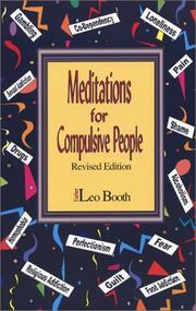 Cover of: Meditations for Compulsive People